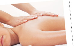 werbung für Massage-angbote