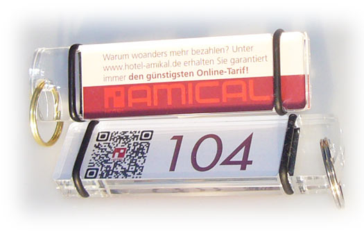 qr code schlüsselanhänger